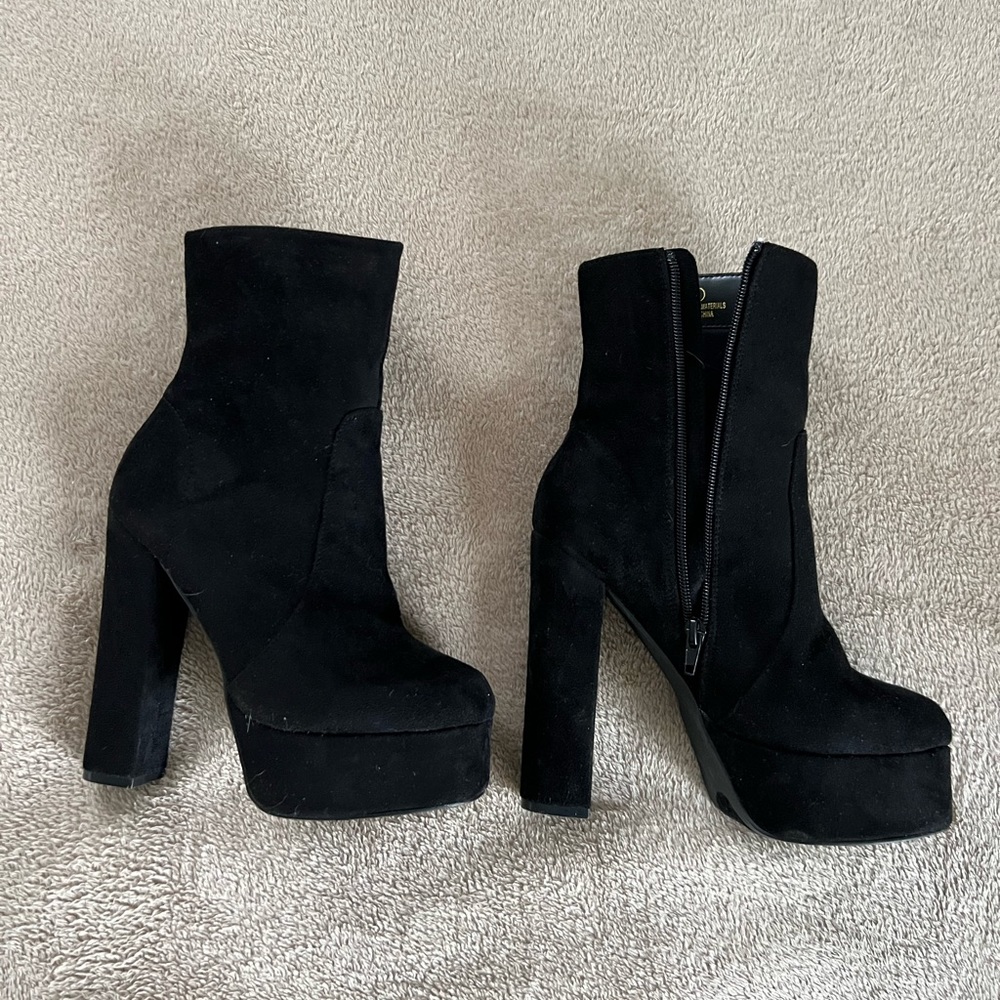 Dolls kill black platforms